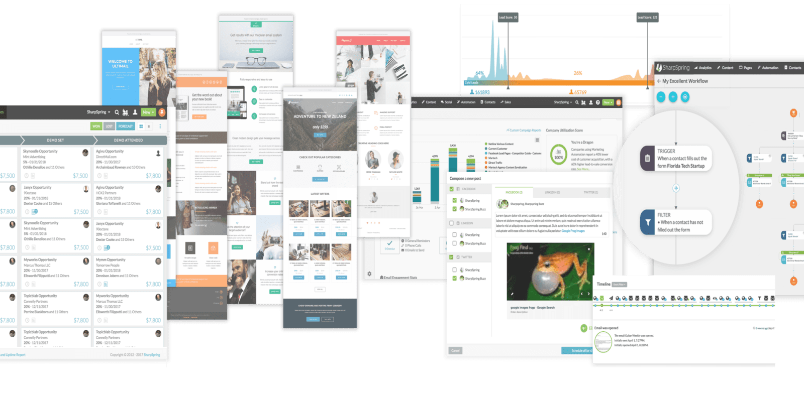 Examples of a marketing automation platform